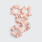 Satin Sleep Scrunchies - Blush