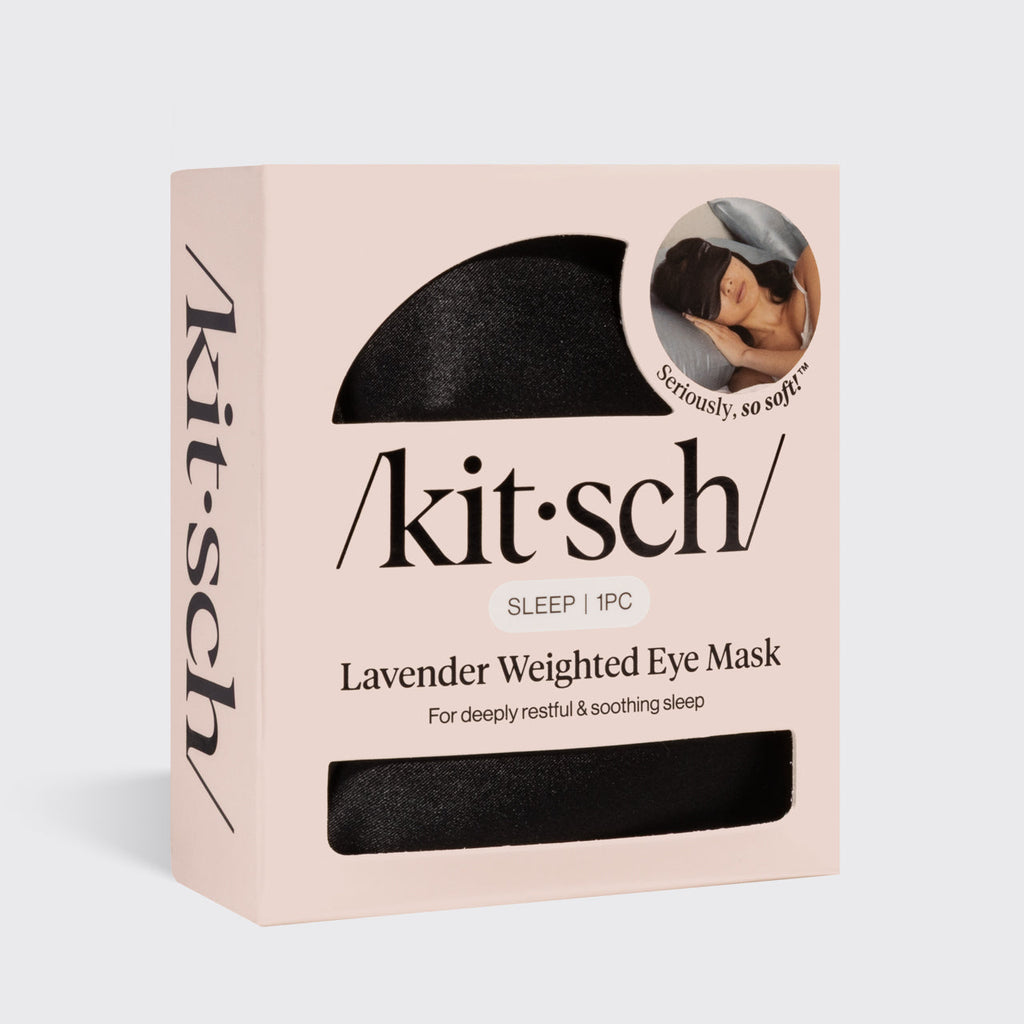 Lavender Scented Satin Weighted Eye Mask