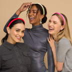 Red. Pink & Green Velvet Headbands