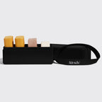4-Compartment Travel Case - Black