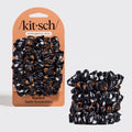 Ghosts & Pumpkins Ruched Satin Scrunchies 5pc Set