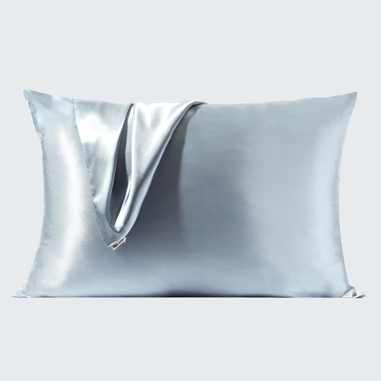Satin Pillowcase in Haze Blue 2 Pack