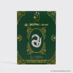 Kitsch x Harry Potter Satin Wrapped Hair Towel in Slytherin