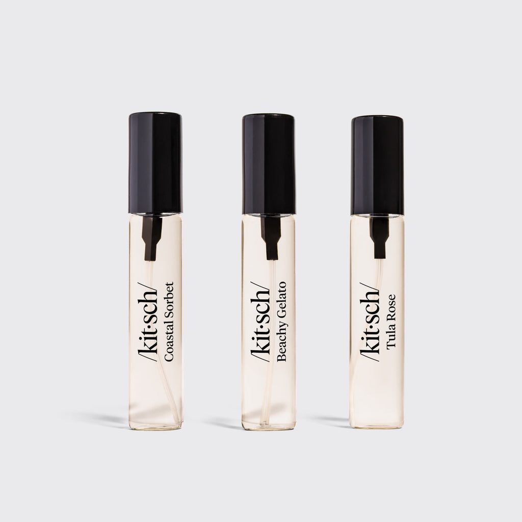 Coastal Hair Perfume Trio Set - Tula Rose. Beachy Gelato. Coastal Sorbet