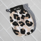 Leopard Exfoliating Glove
