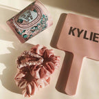 Satin Sleep Scrunchies - Blush